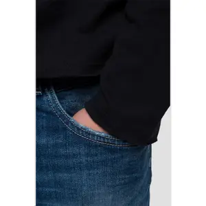 Long sleeve raw cut t-shirt Replay image-4