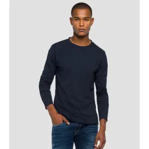 Langärmeliges T-Shirt im Rohschnitt Replay image-0