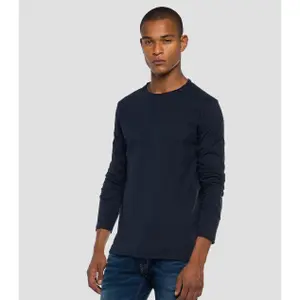 Langärmeliges T-Shirt im Rohschnitt Replay image-1