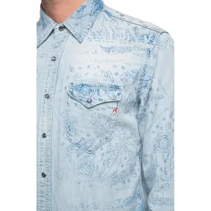 Chemise à manches longues Replay image-4