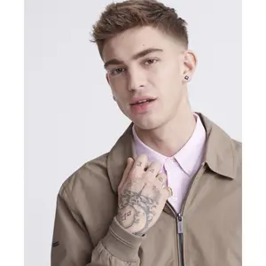 Chaqueta Superdry Collared Harrington image-3