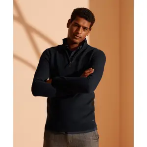 Pull col tunisien Superdry Orange Label image-0