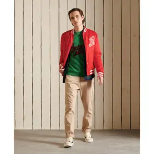 Sweat ras-du-cou Superdry Varsity en coton bio image-4