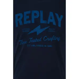 Basic-T-Shirt aus Jersey Replay 30/1 image-2