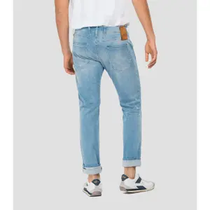 Vaqueros slim fit Replay anbass hyperflex x.l.i.t.e. re-used image-2