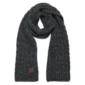 bufanda de punto trenzado Superdry Trawler image-0