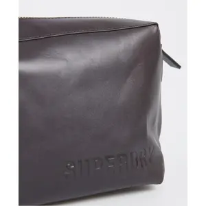 Leather toiletry bag Superdry Vermont image-3