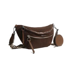 Doppeltasche aus Samt für Frauen Mac Alyster image-1