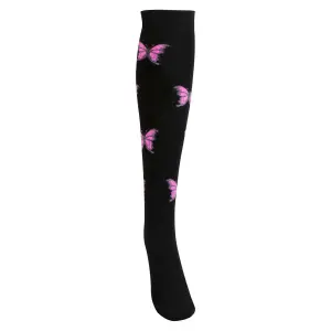 Chaussettes à ailes rose femme Macahel image-1