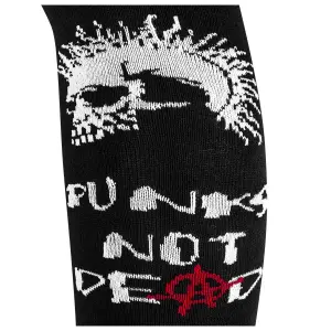 Calcetines largos de mujer Macahel Punks Not Dead image-2