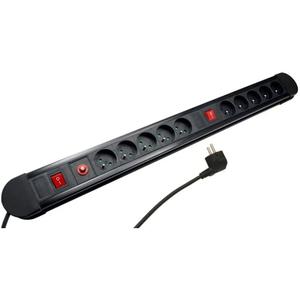 Multiprise 10 prises avec interrupteurs Maclean Energy