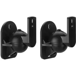 Supports muraux haut-parleur 3,5kg max Maclean Energy MC-526 (x2)