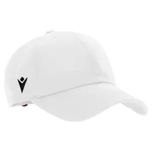 White baseball cap Macron Dart (x5) image-0