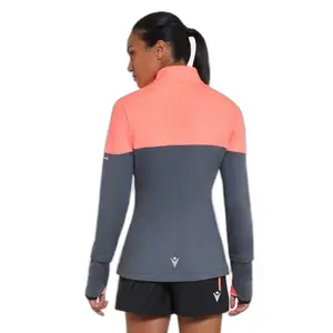 Sweatshirt 1/4 Reißverschluss Damen Macron FCC Deliaer image-3