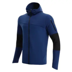 Sweatshirt zipped hooded Macron Zanzibar image-0