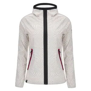 Chaqueta impermeable con capucha mujer Macron Mallorca Tech image-0