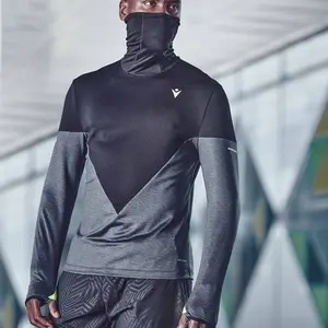 Langarmtrikot mit Stehkragen Kind Macron FCD Bjorn image-0