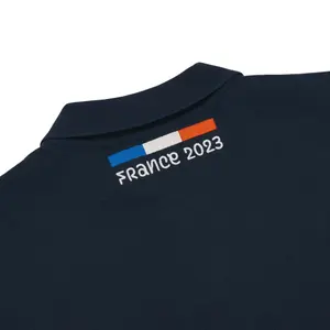 Polo de mujer piqué Macron RWC Francia 2023 image-3