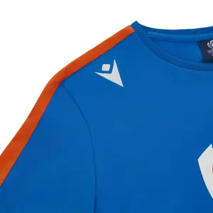T-shirt de polycotton para raparigas Macron RWC France 2023 image-3