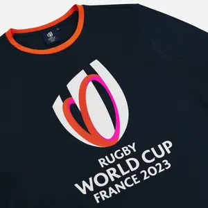 T-shirt de polycotton para crianças Macron RWC France 2023 image-2