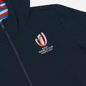 Sudadera con cremallera infantil Macron RWC Francia 2023 image-1