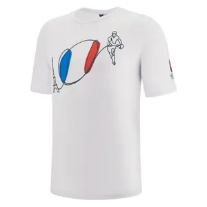 Camiseta de polialgodón Macron RWC Francia 2023 image-0