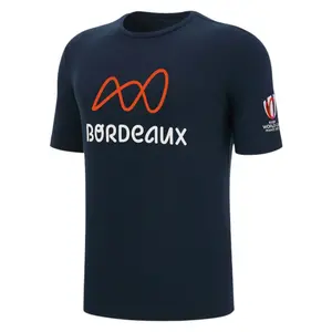 Polycotton T-shirt Macron RWC France 2023 Bordeaux image-0