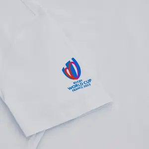 Camiseta de mujer de polialgodón Macron RWC Francia 2023 image-3