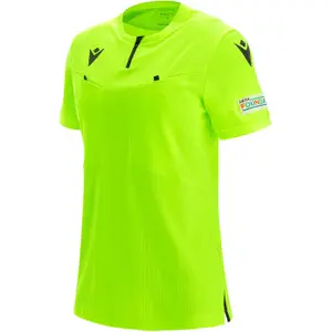 Camisola de árbitro feminino Macron Uefa 2022 image-0