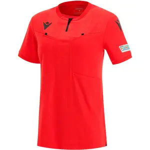 Camisola de árbitro feminino Macron Uefa 2022 image-0