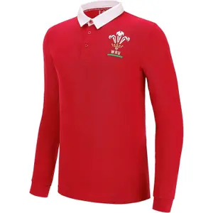 Langærmet trøje Pays de Galles Rugby XV Merch CA