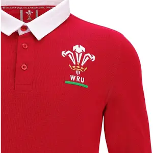 Langærmet trøje Pays de Galles Rugby XV Merch CA image-2