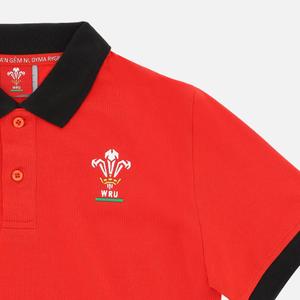 Poloshirt til børn Pays de Galles Rugby XV Merch CA LF image-2