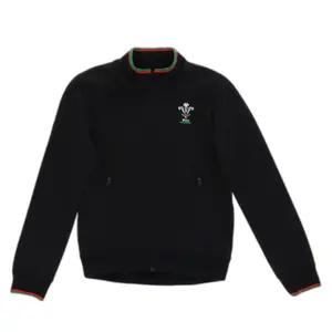Sweatshirt med fuld lynlås til børn Pays de Galles Rugby XV WRC Merch CA LF