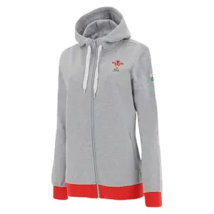 Sweatshirt à capuche full zip femme Pays de Galles Rugby XV Merch CA LF image-3