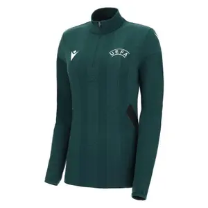 Sweatshirt prematch Schiedsrichterin Frau Macron UEFA 2022 image-0