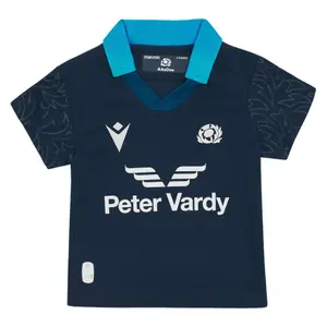 Camiseta de casa para bebé niño Écosse 2023 image-0