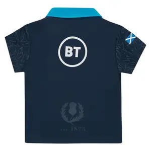 Camiseta de casa para bebé niño Écosse 2023 image-1
