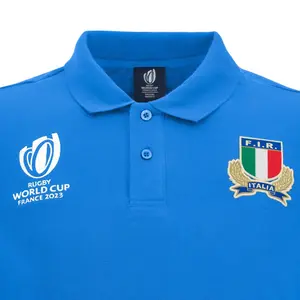 Polo para niños Italie Rugby Merch RWC Country 2023 image-2