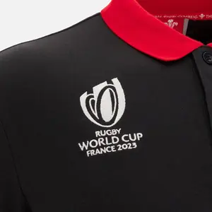 Polo-Shirt Kind Pays de Galles Rugby XV Merch CA LF RWC image-3