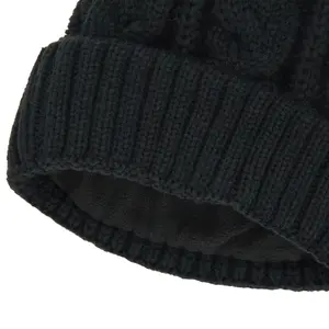 Mütze Pompom vogue gewebt Kind Écosse image-2
