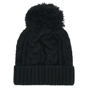 Mütze Pompom vogue gewebt Kind Écosse image-1