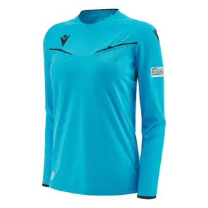 Camiseta de árbitro de manga larga para niña Macron UEFA 2023/25 image-0