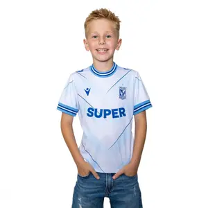 Auswärtstrikot ohne Sponsor Kind Lech Poznań 2023/24 image-0