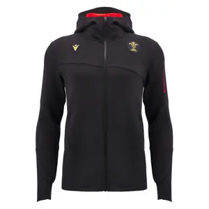 Sudadera con capucha zip de Gales 2024