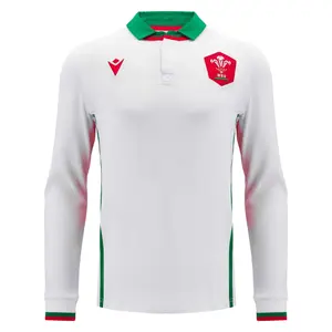 Camiseta de visita de manga larga País de Gales Six Nations 2024