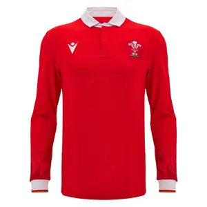 Camiseta local de mangas largas de Gales Six Nations 6NT 2024