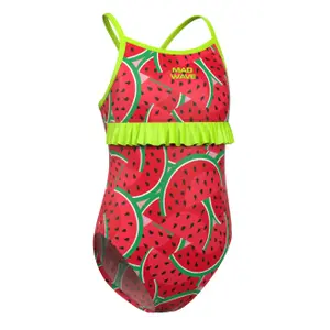 1-piece swimsuit for girls Mad Wave Crossback C7 image-0
