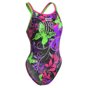 Women's 1-piece swimsuit Mad Wave Crossback J2 image-0