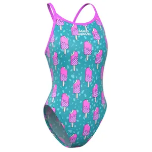 Women's 1-piece swimsuit Mad Wave Flare C2 image-0